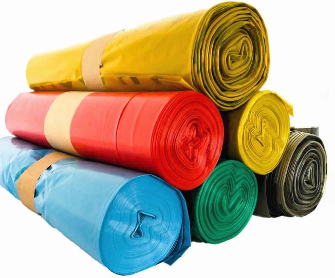 100 Sacchetti Spazzatura Piccoli 45x50 Cm - Resistenti In HDPE Rosa Per Ufficio E Casa